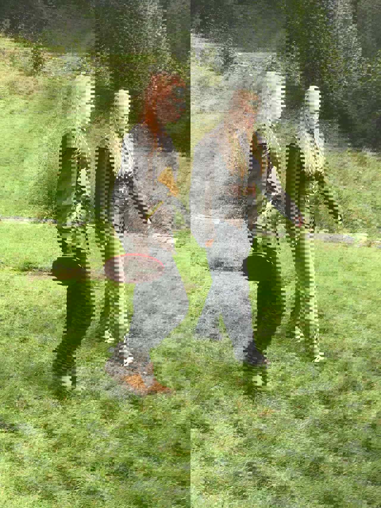 Foto av elever kledd ut som vikinger