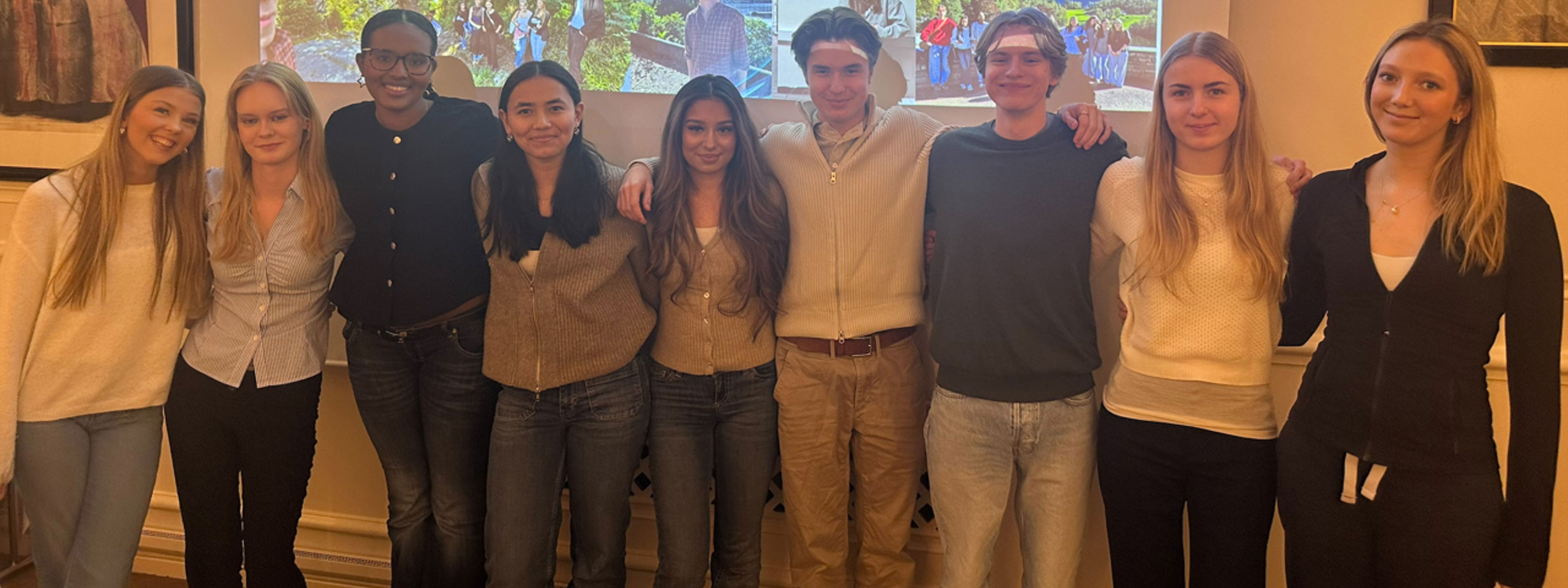 Foto av det nyvalgte styret