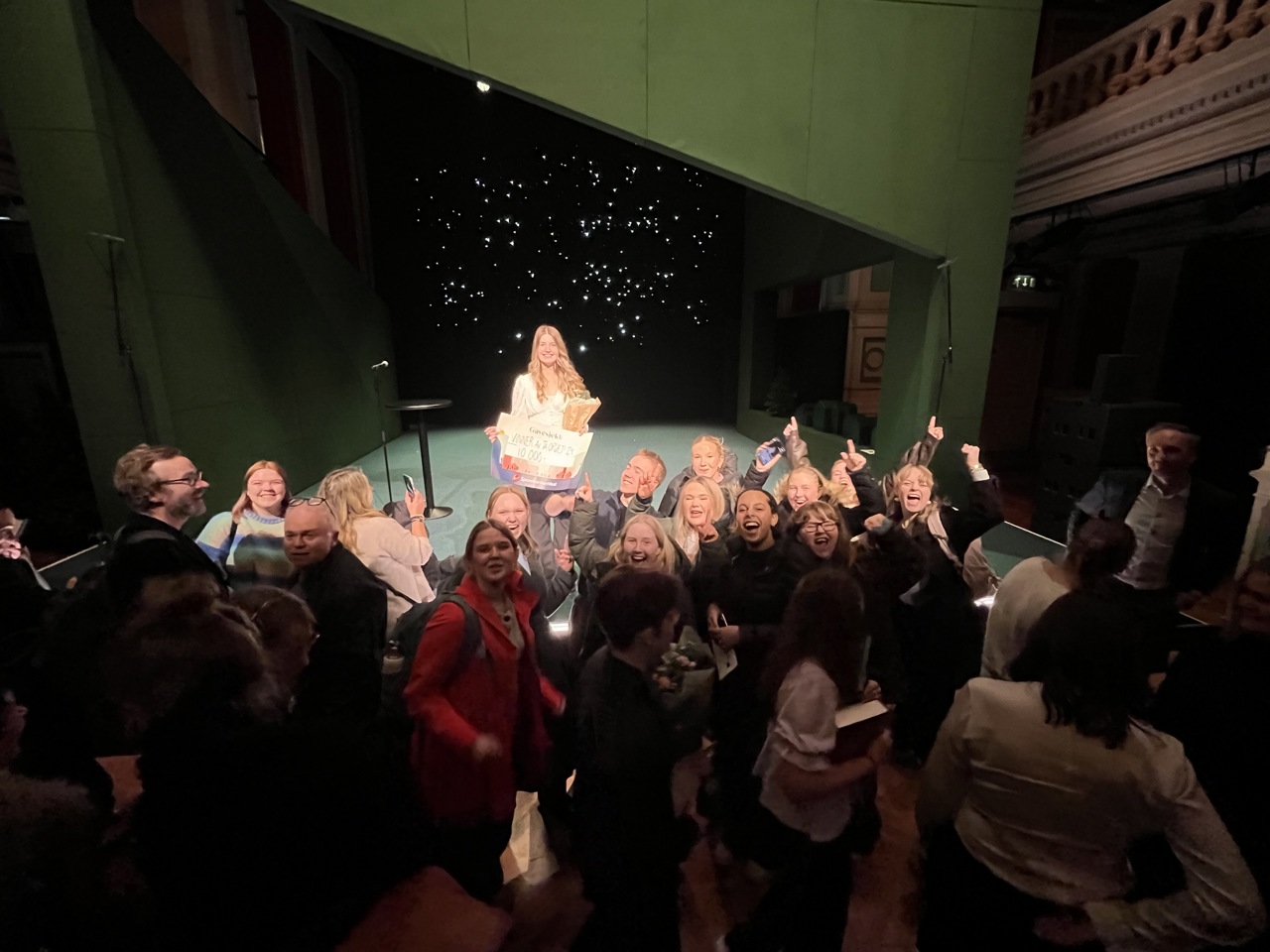 Foto fra prisutdelingen