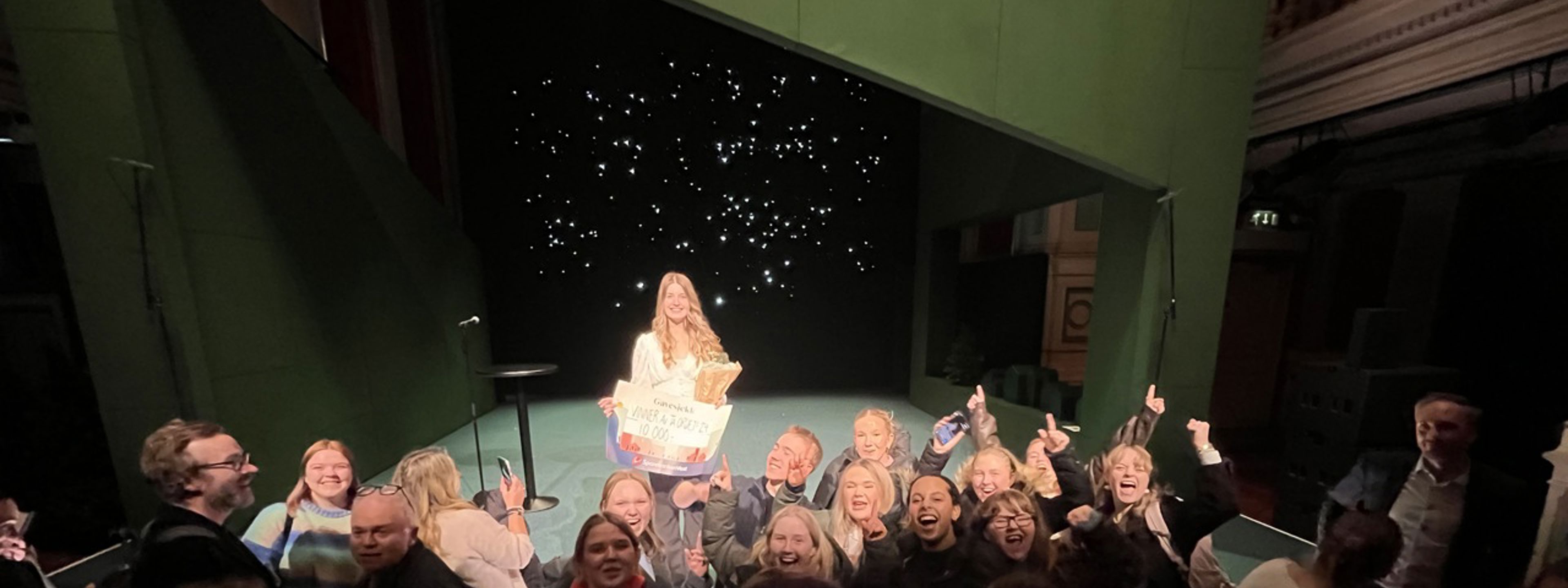 Foto fra prisutdelingen