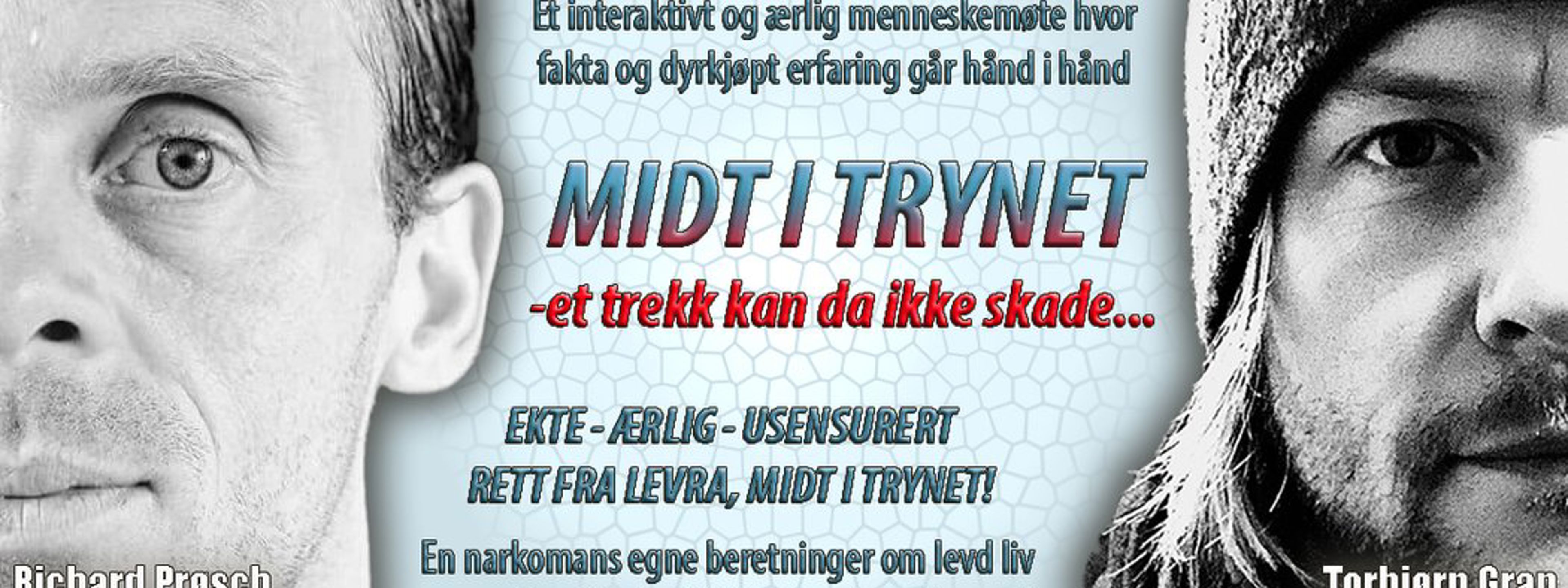 Bilde av plakat med promotering av foredraget