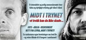 Bilde av plakat med promotering av foredraget