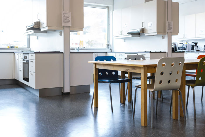 Foto frå Skolekjøkken