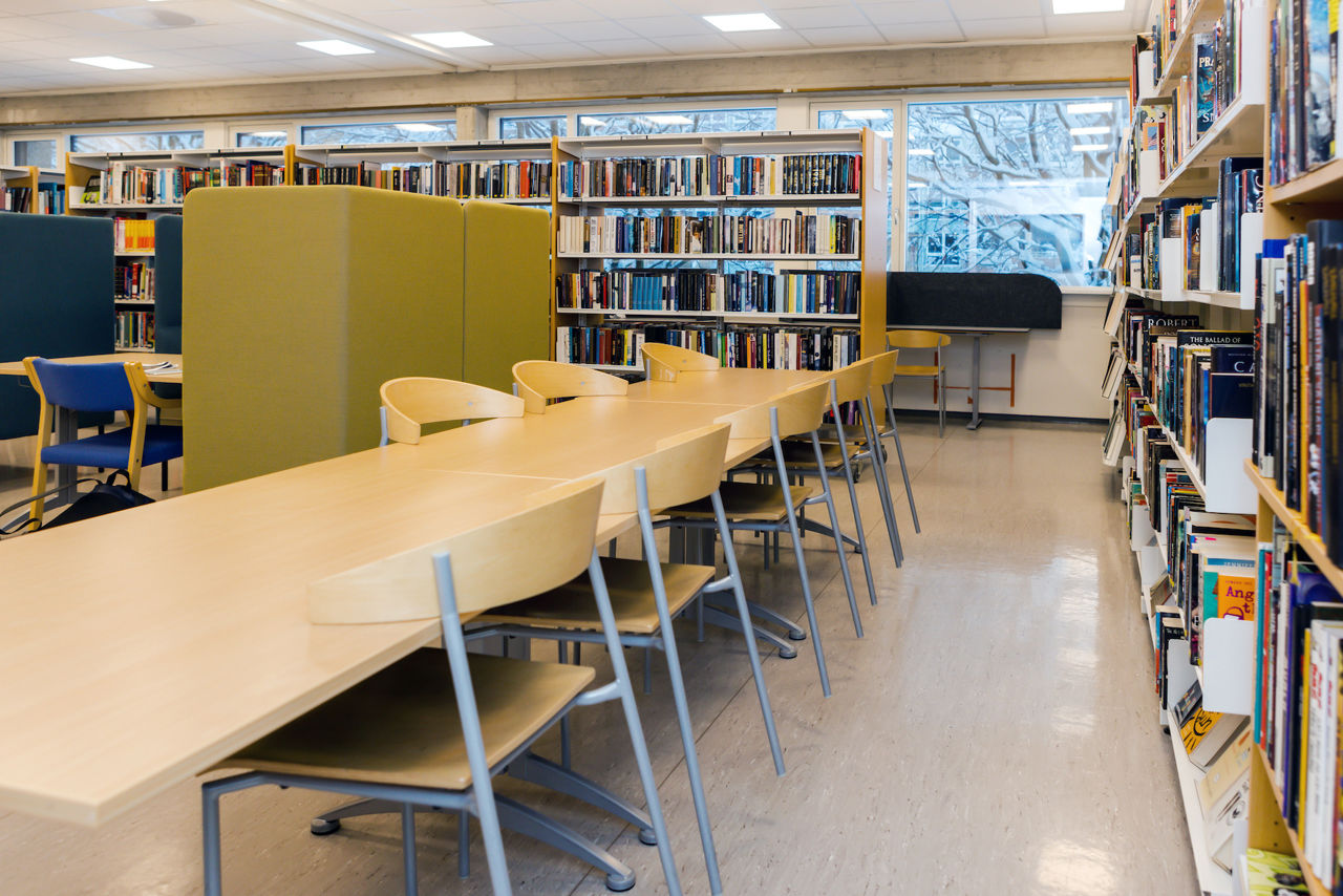 Bilde av biblioteket