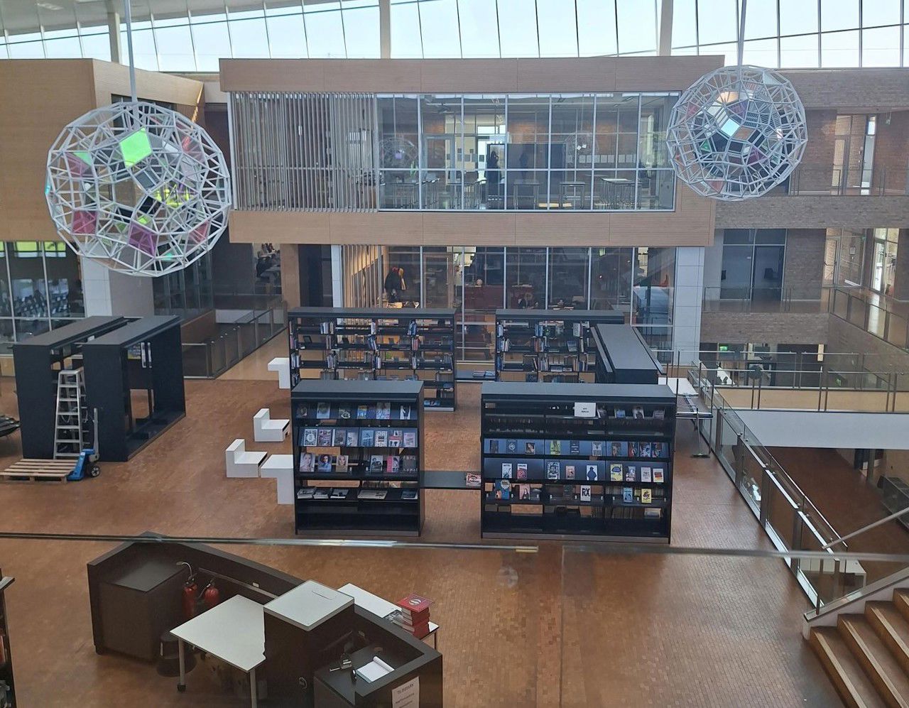 Fotografi av Biblioteket på A.P. Møller Skolen