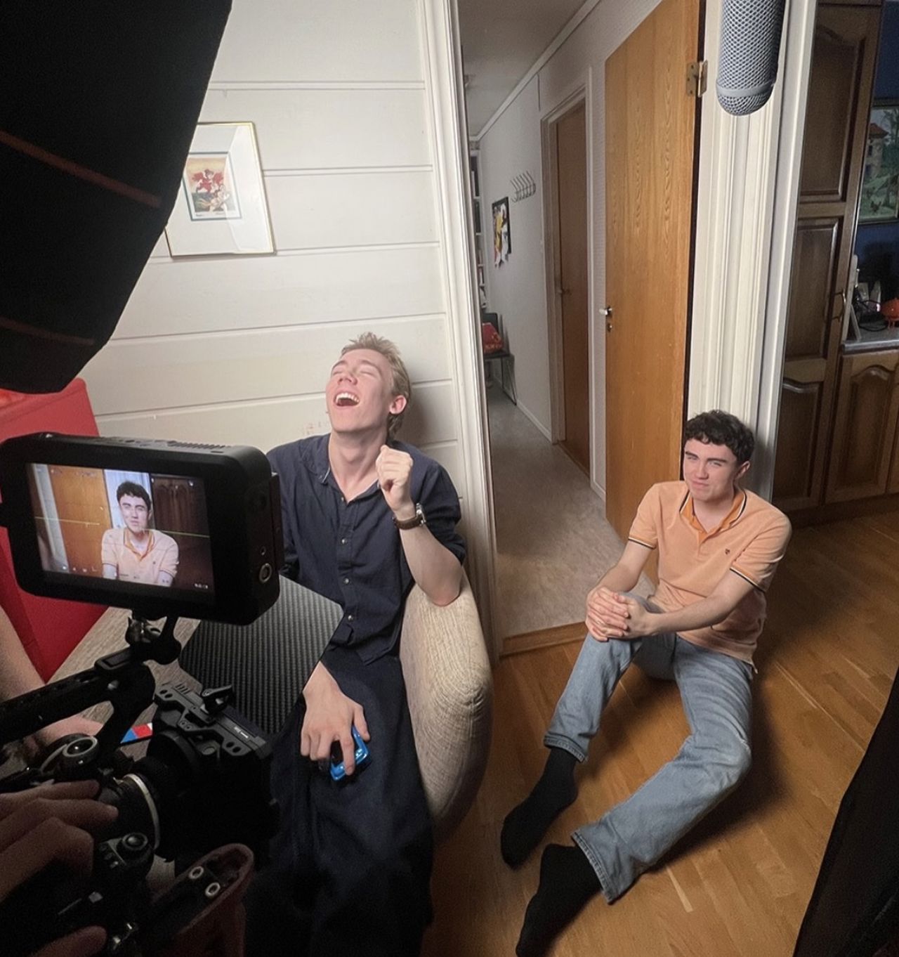 Foto fra filminnspilling