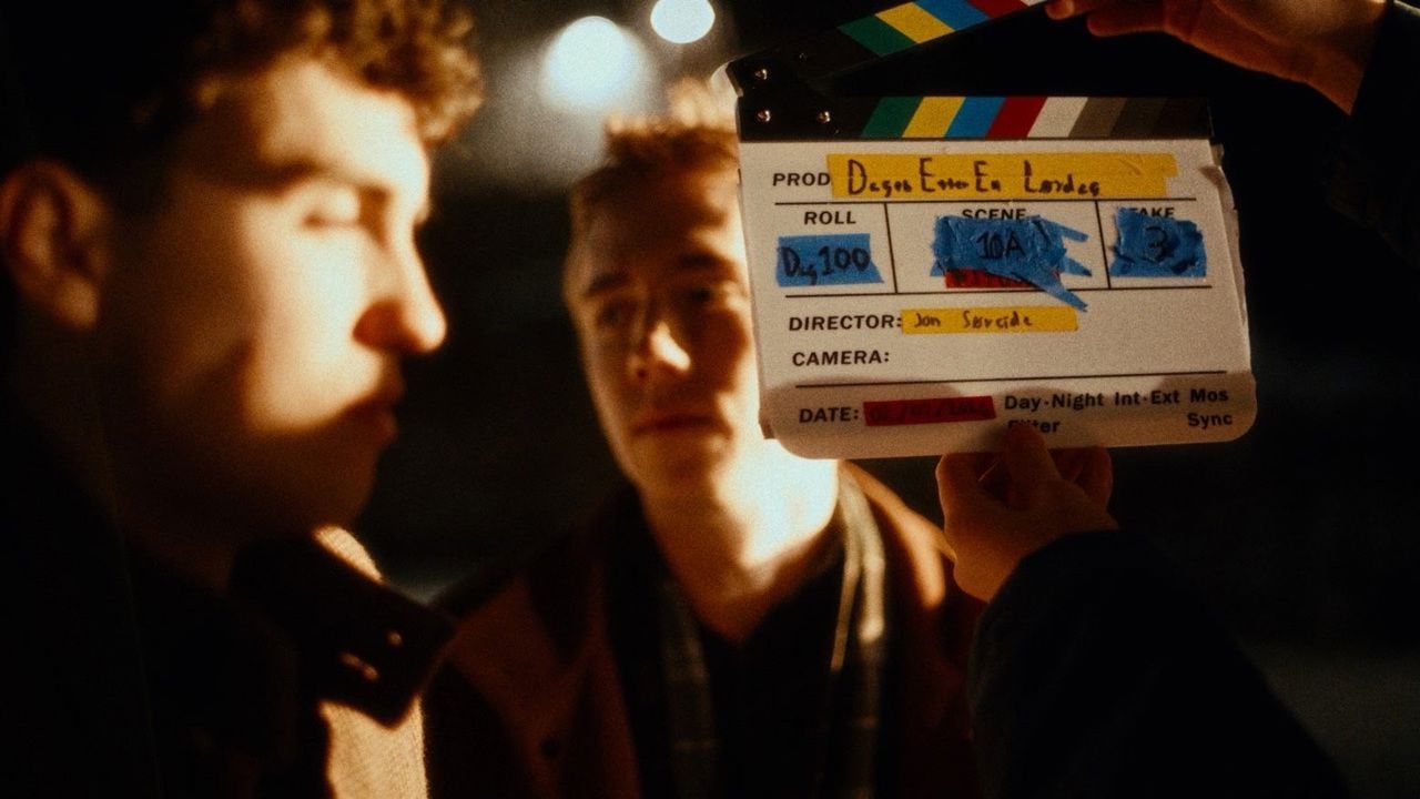 Foto fra filminnspillingen