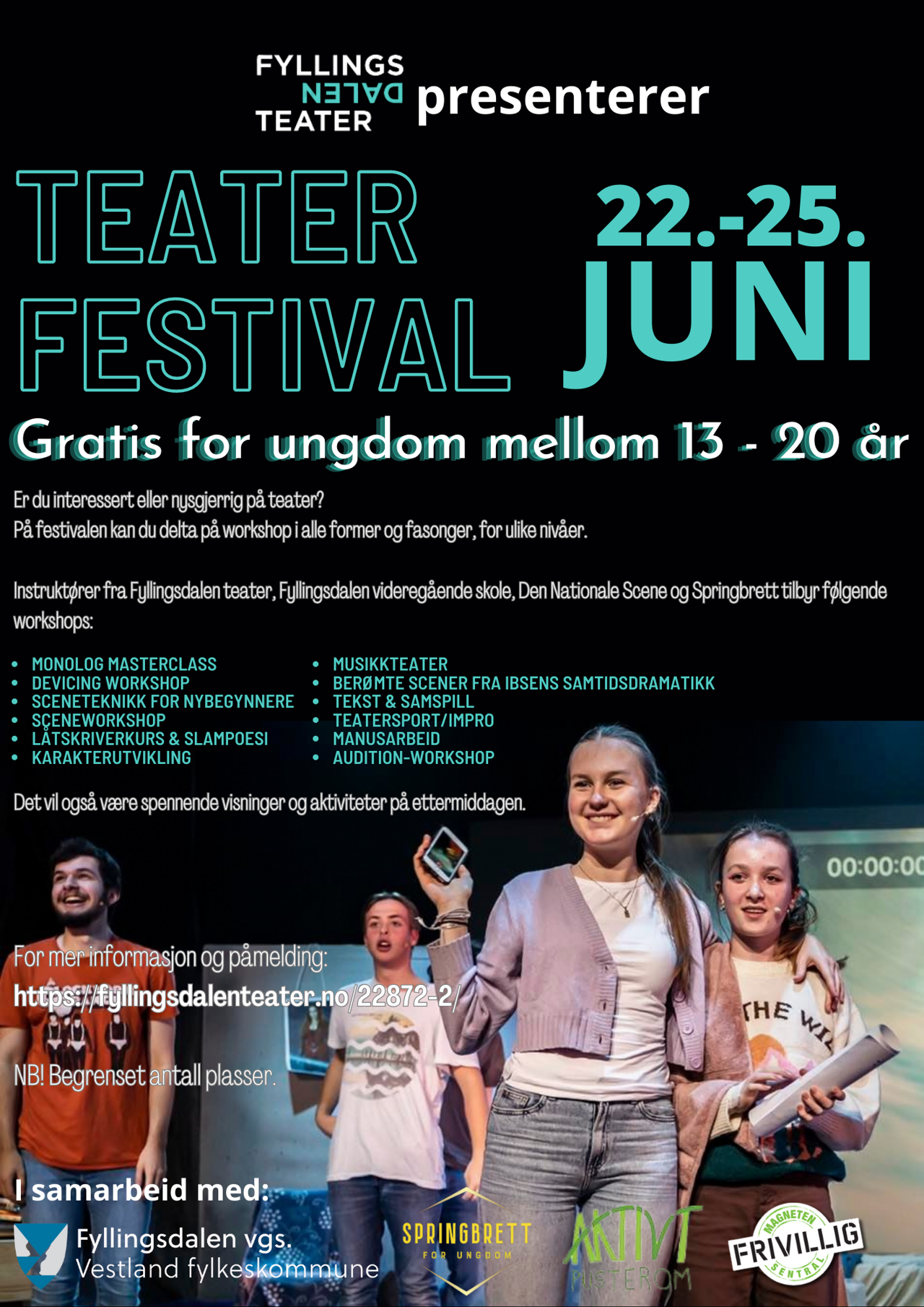 Plakat for Teaterfestival